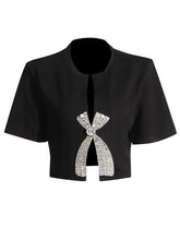 Diamond Bow Crop Top