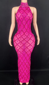 I Like It Shiny Maxi Dress