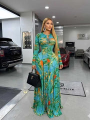 Elicia Floral Maxi Dress