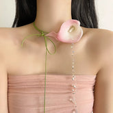 Floral Choker Necklace