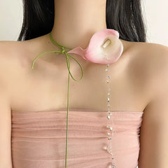 Floral Choker Necklace
