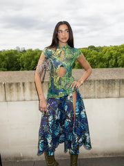 Chun Lee Bodycon Midi Dress