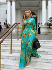 Elicia Floral Maxi Dress