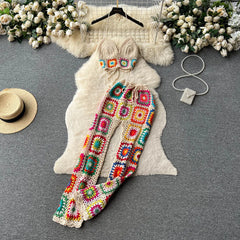 Geelee Crochet Pants Set