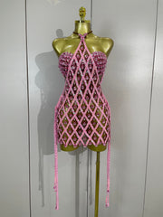 Diamonds In The Sky Mini Dress Set