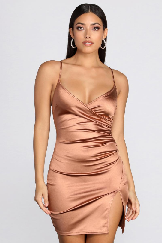 A Moment Of Spark Mini Dress