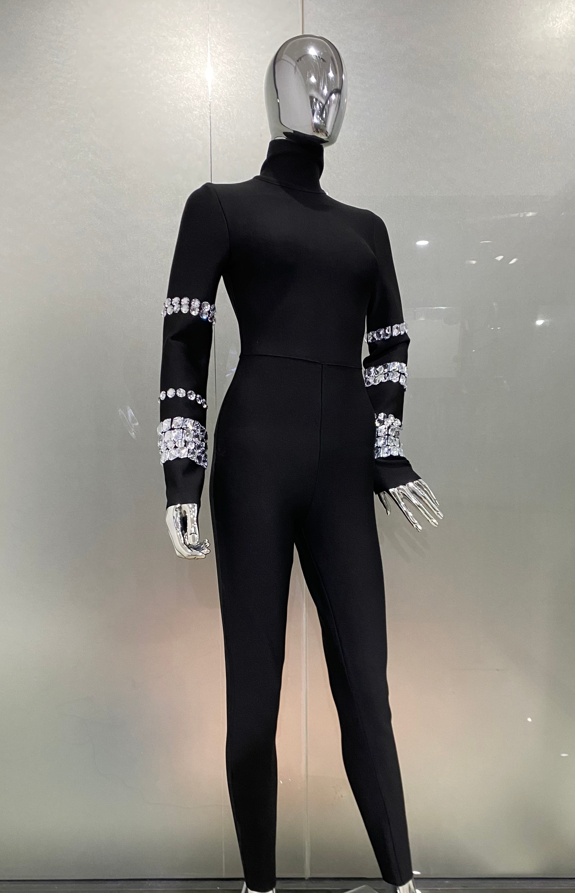 Abigail Bodycon Bandage Jumpsuit