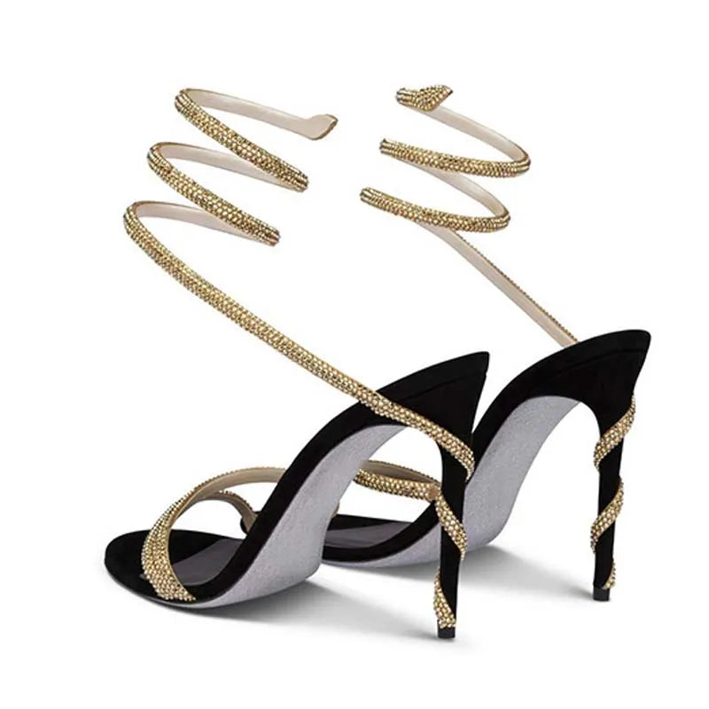 Crystal Exotic High Heels