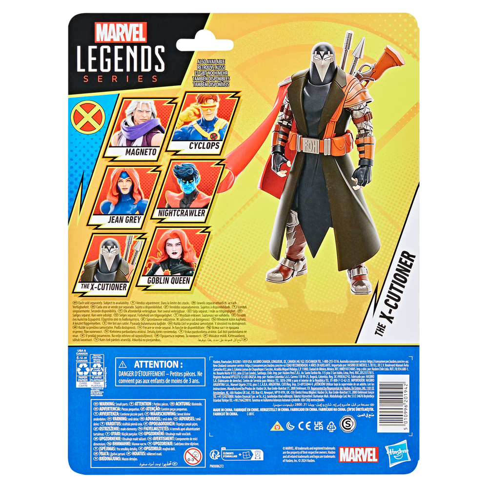 Marvel Legends Series Marvel Studios' X-Men '97 The X-Cutioner