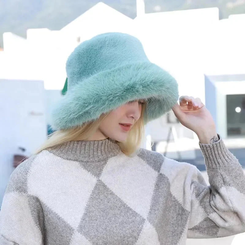 Fur Bucket Hat