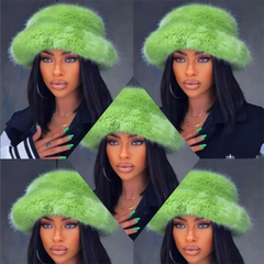 Fur Bucket Hat