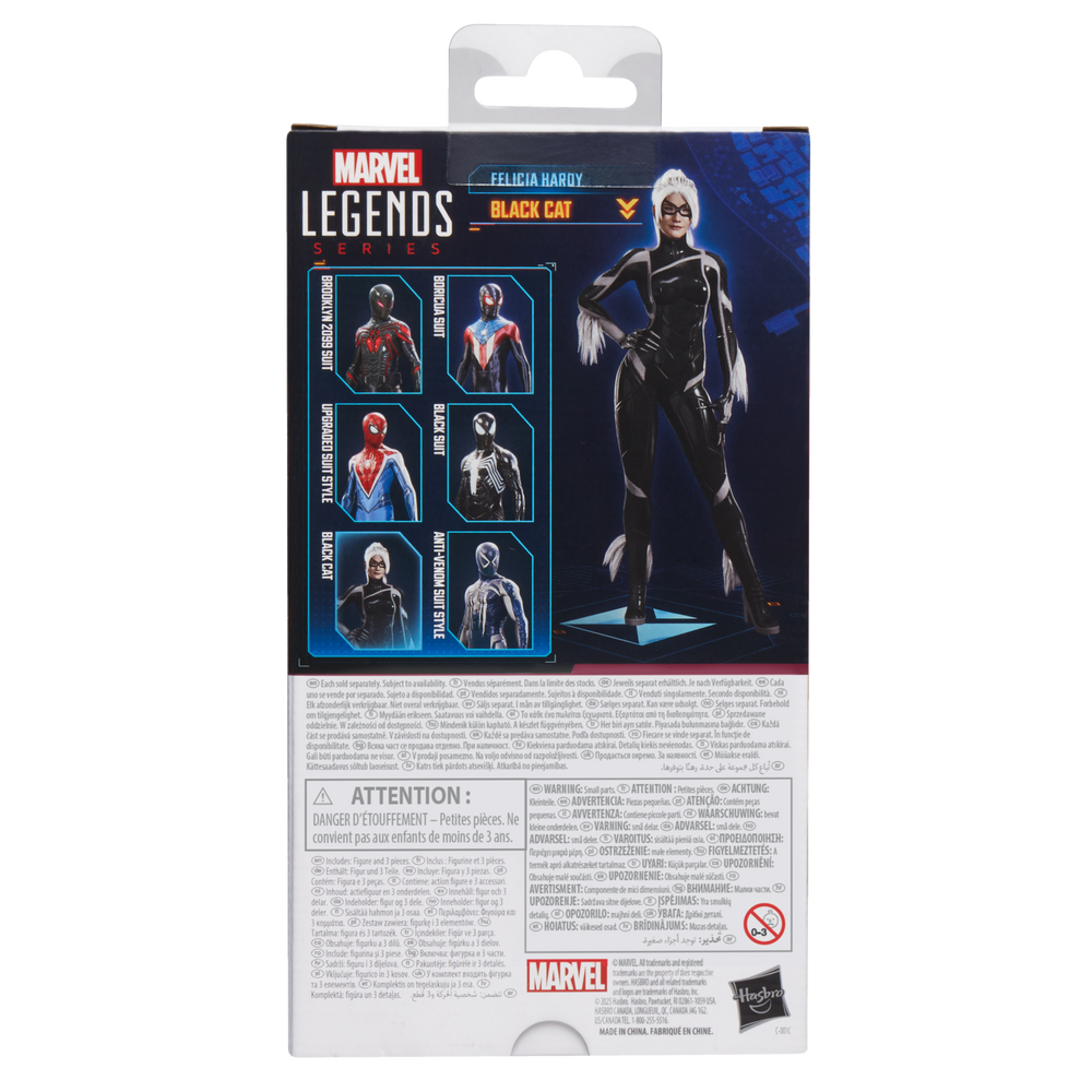 Marvel Legends Series Gamerverse Black Cat Felicia Hardy Action Figure