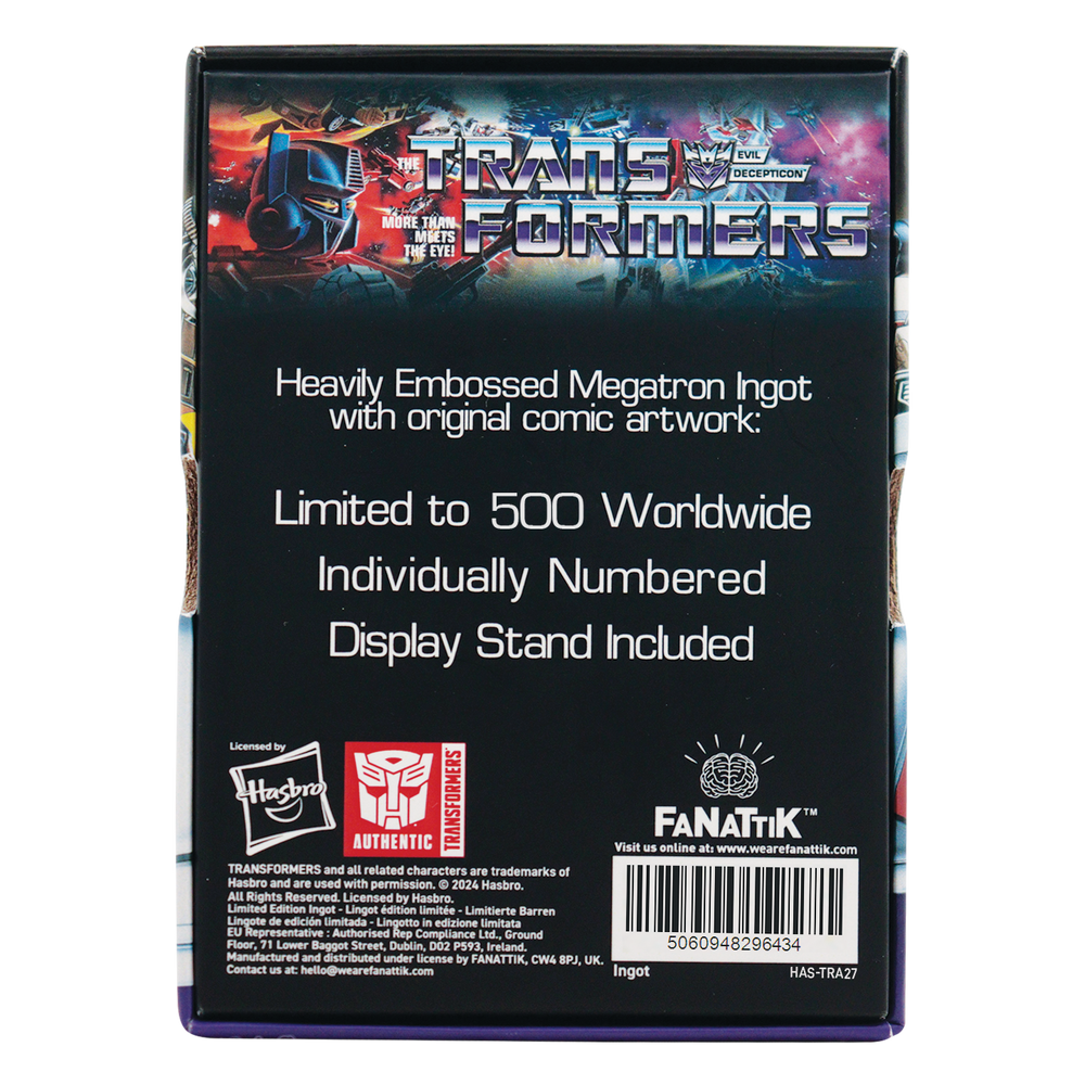 Hasbro Pulse Exclusive Transformers 40th Anniversary Limited Edition Decepticons Ingot