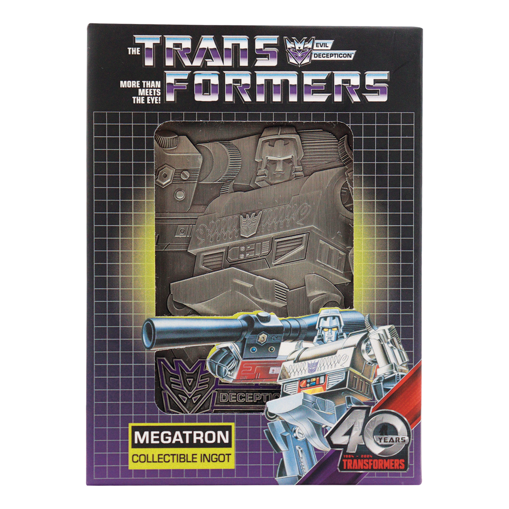Hasbro Pulse Exclusive Transformers 40th Anniversary Limited Edition Decepticons Ingot