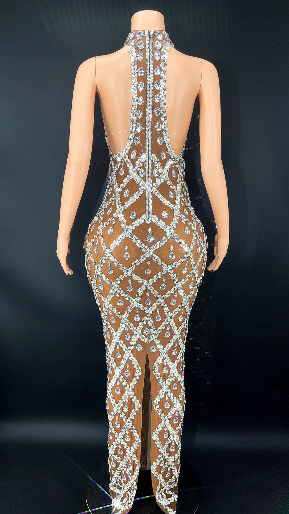 I Like It Shiny Maxi Dress