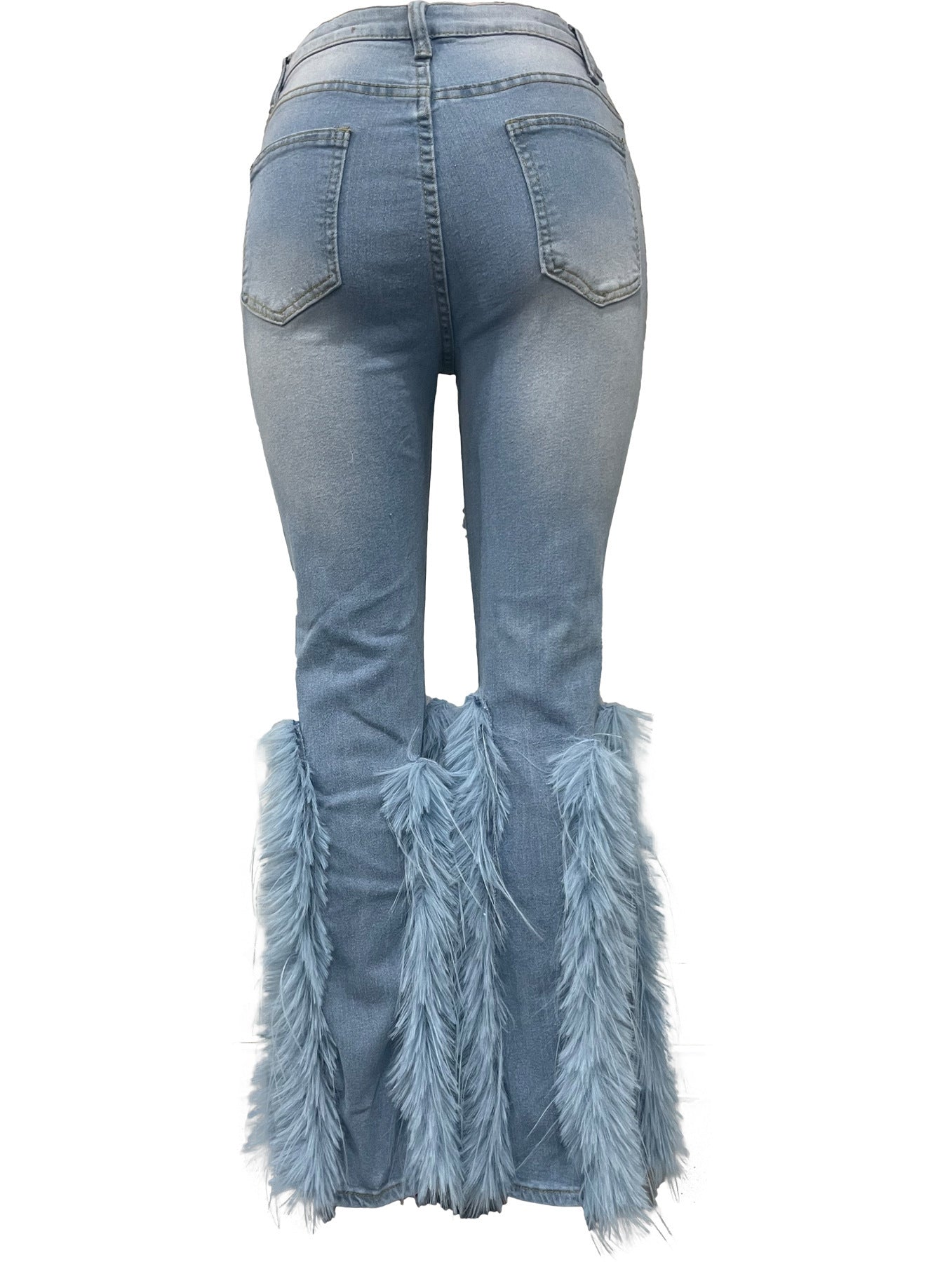 Cynthia Flare Feather Jeans