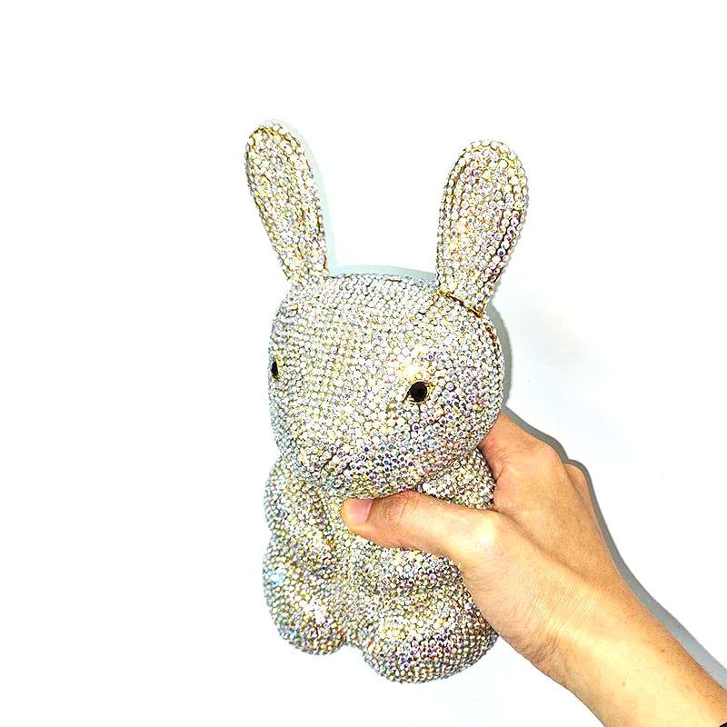 Bunny Diamond Clutch Bag