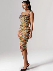 Aylee Floral Midi Dress