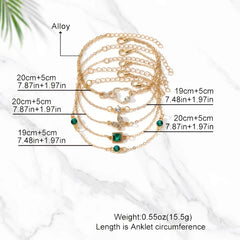 5pcs Vintage Bracelet Set
