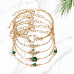 5pcs Vintage Bracelet Set