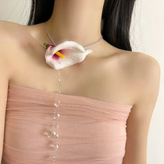 Floral Choker Necklace