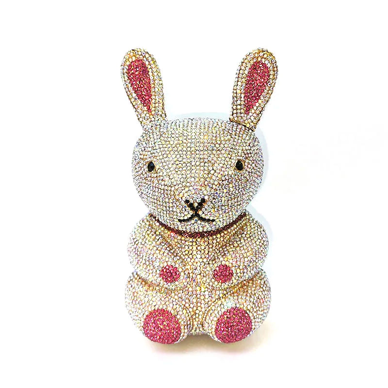 Bunny Diamond Clutch Bag
