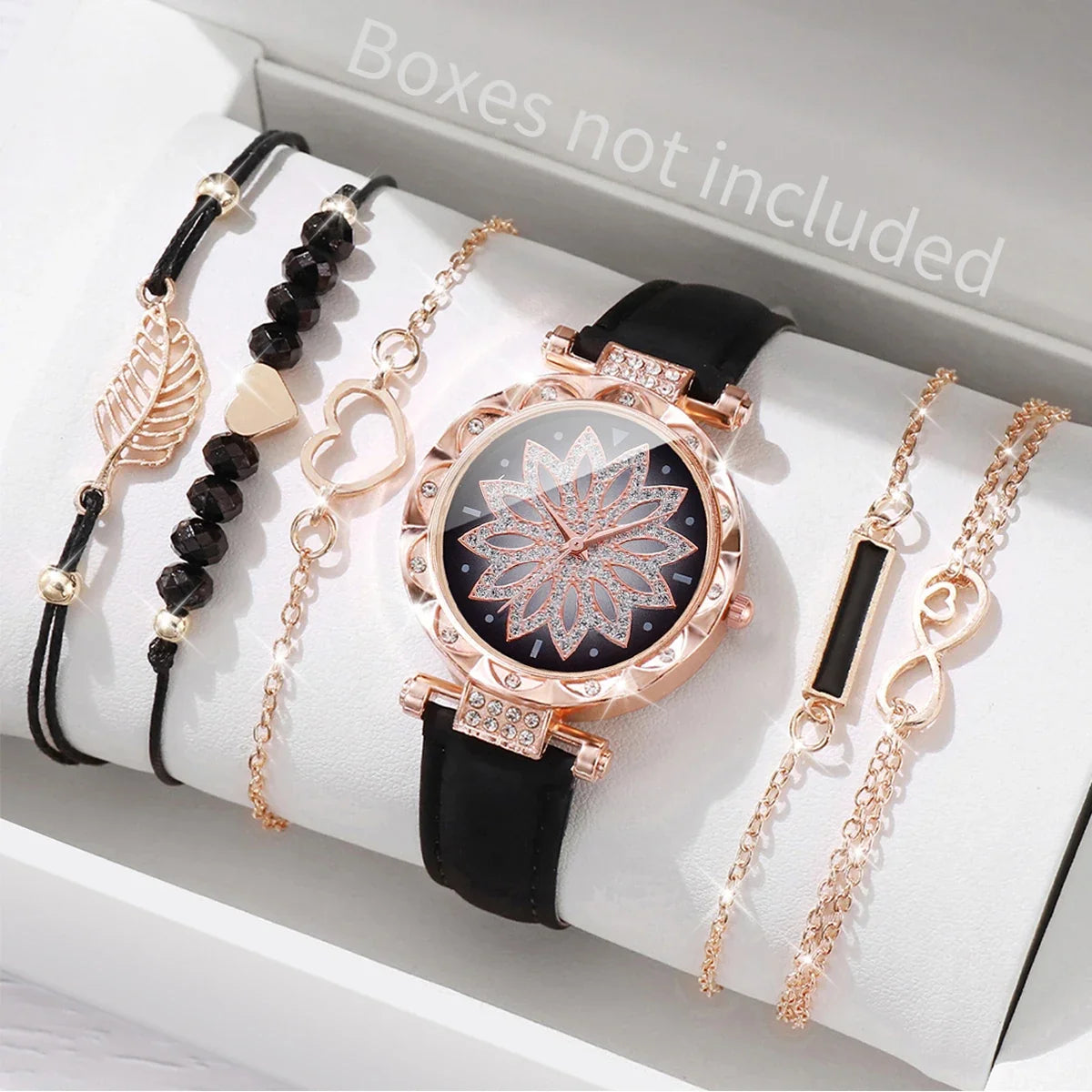 6PCS/Set Watch Bracelet Set（Without Box）