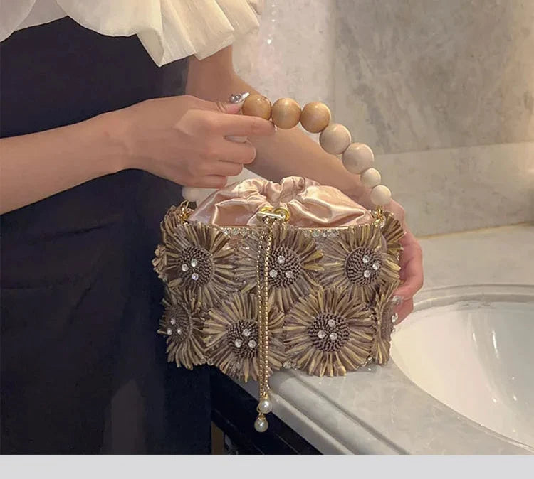 Daisy Bucket Handbag