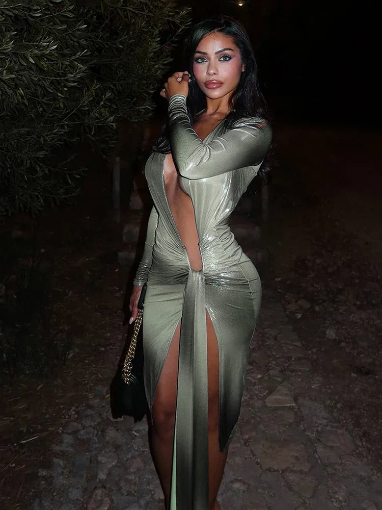 Enchanted Gradient Midi Dress