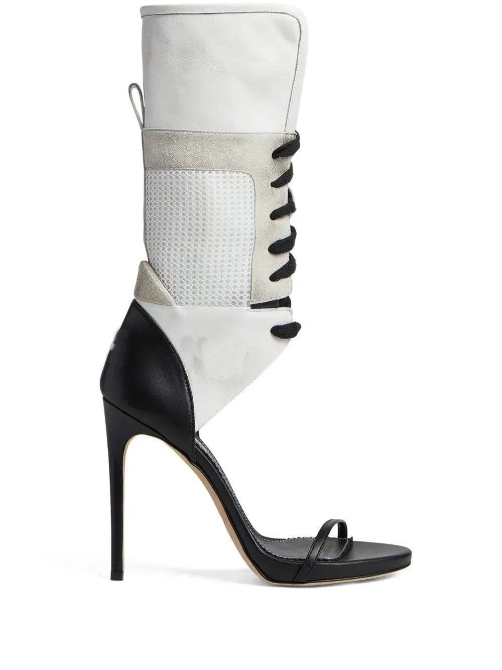 Cross Tied Belt High Heels