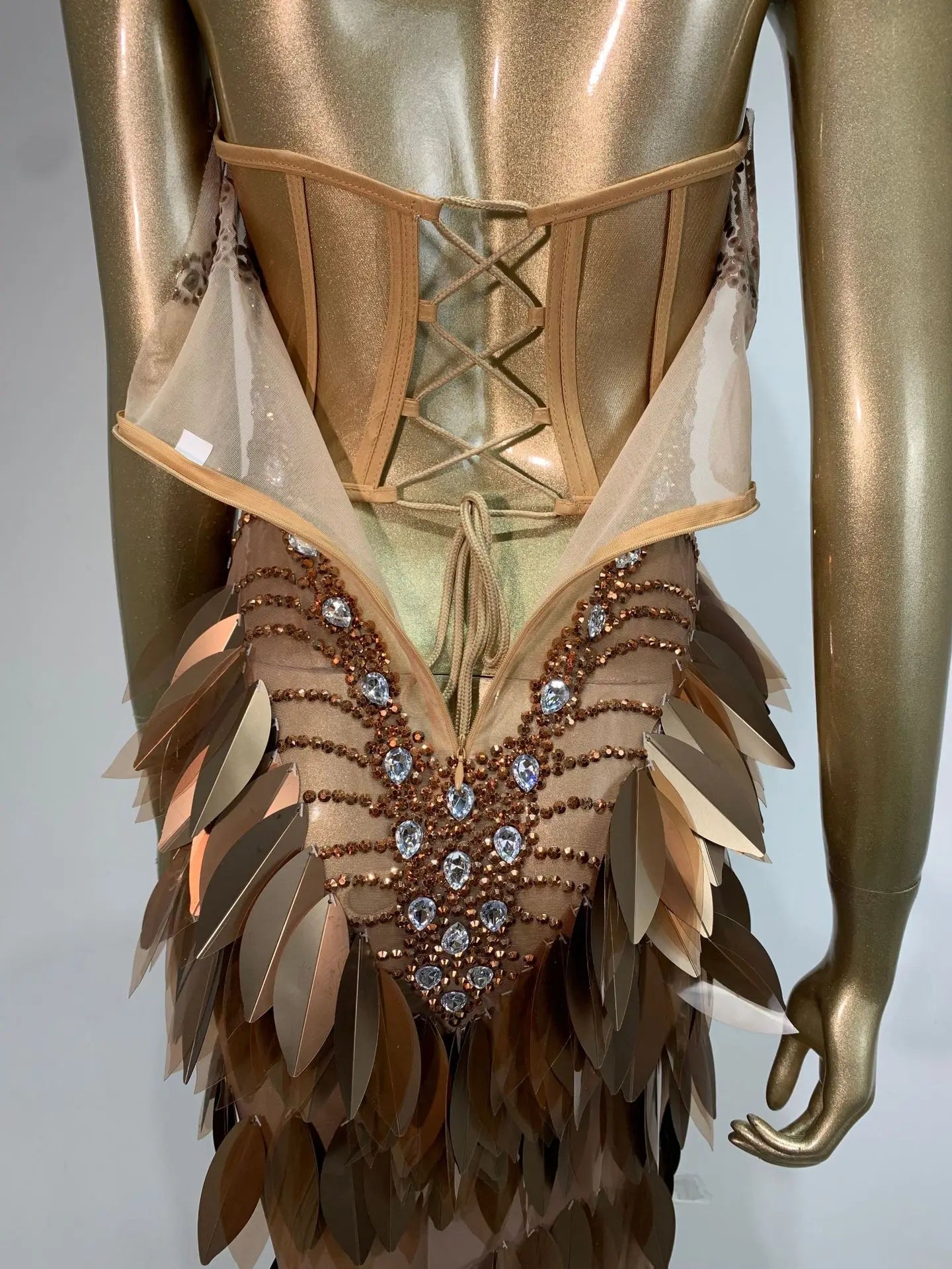 Brown Luxe Maxi Dress