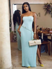 Ashlea Blue Maxi Dress