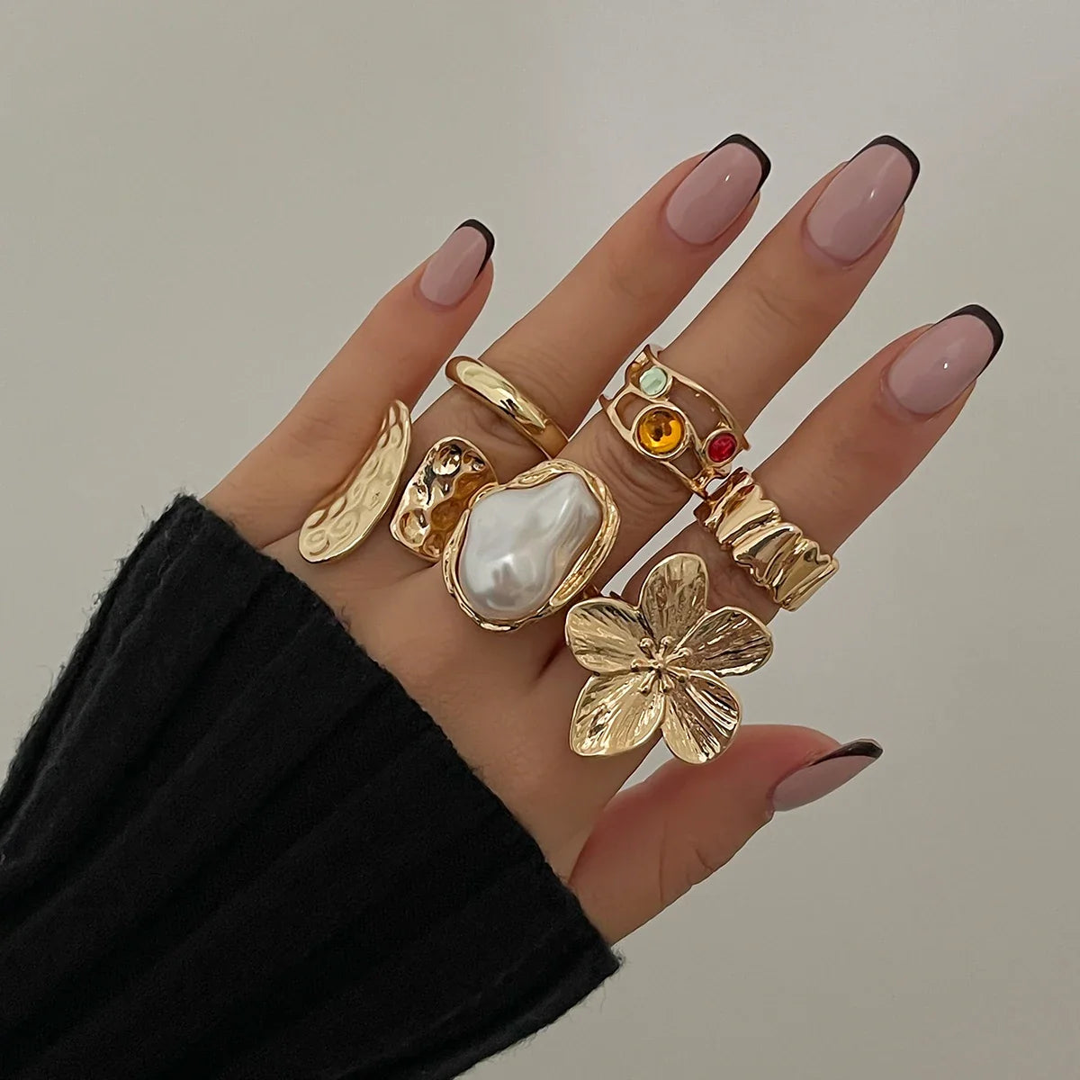 6pcs Elegant Rings