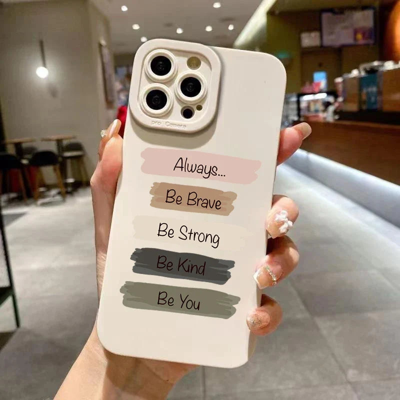 Inspirational Quote iPhone Case