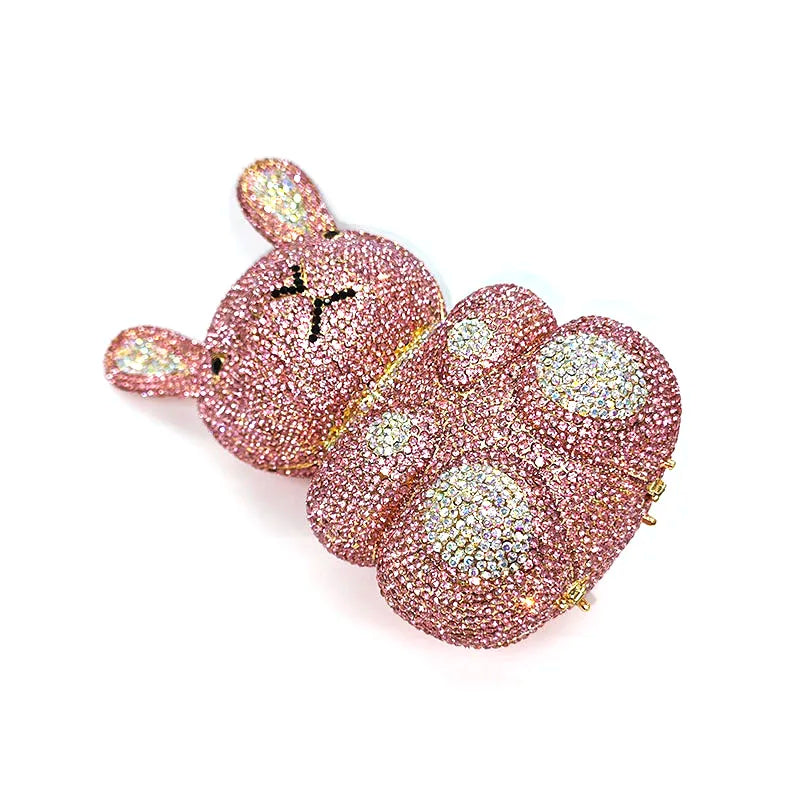 Bunny Diamond Clutch Bag