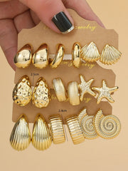 Chic Earrings Set
