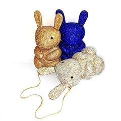 Bunny Diamond Clutch Bag