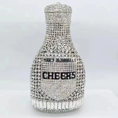 Cheers Crystal Clutch Purse