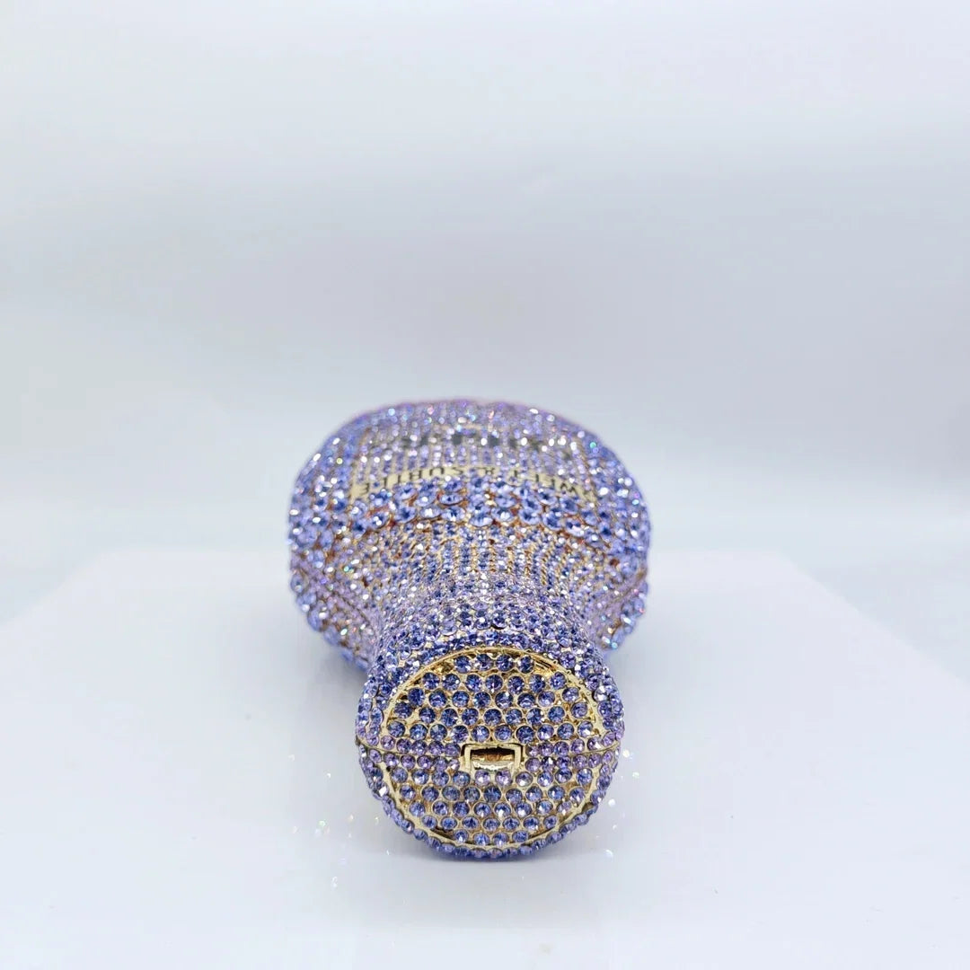 Cheers Crystal Clutch Purse