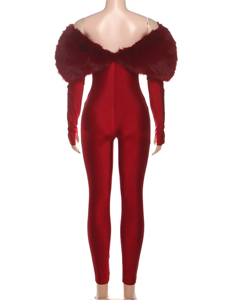 Fur Fantasy Jumpsuit