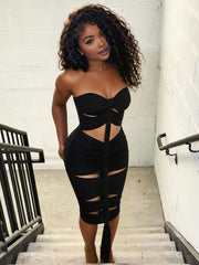 Charlotte Ruched Dress