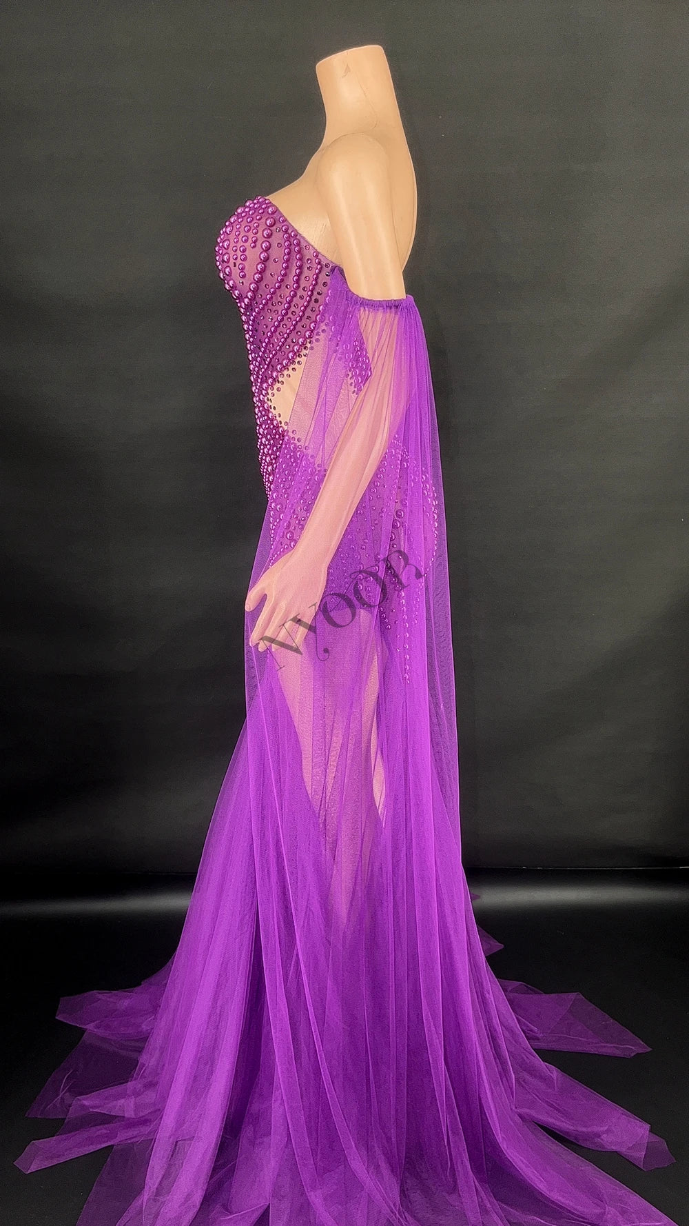 Helena Sheer Maxi Dress
