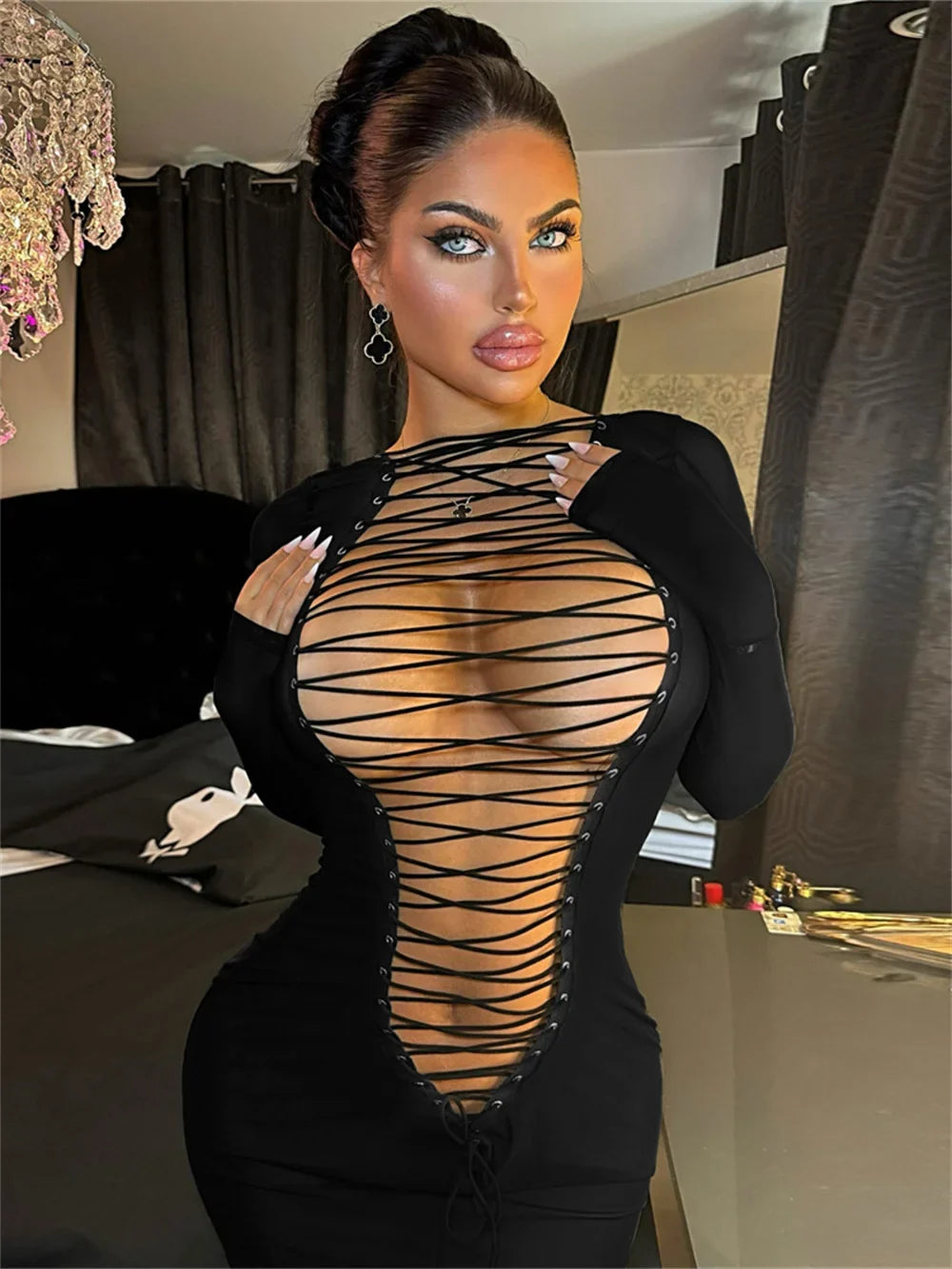 Celeste Bodycon Mini Dress