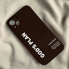 God's Plan iPhone Case