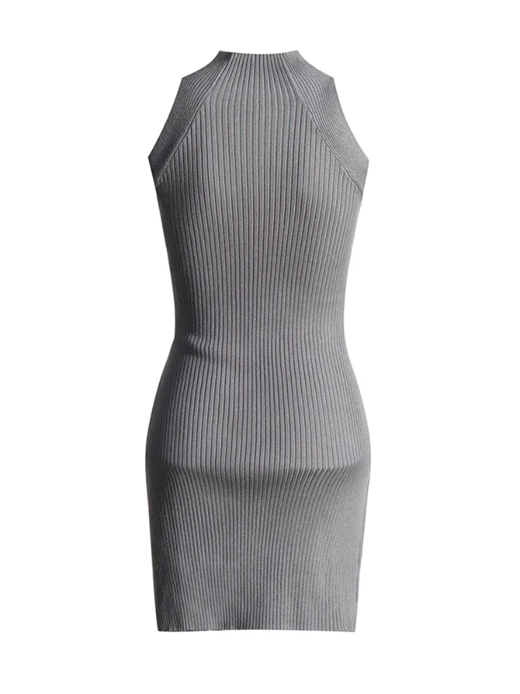Dearra Knit Mini Dress
