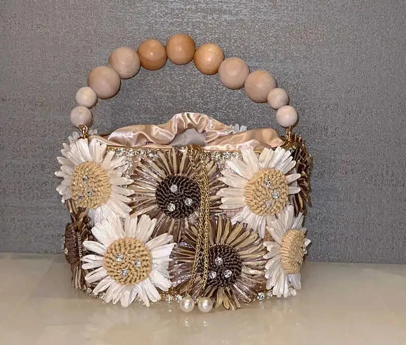 Daisy Bucket Handbag
