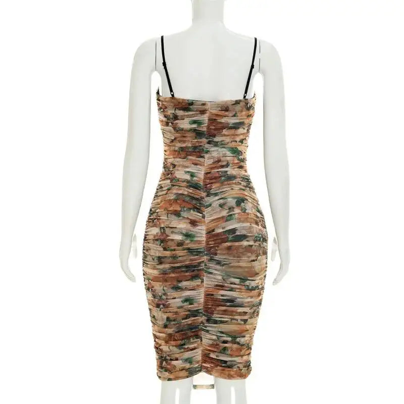 Aylee Floral Midi Dress