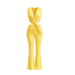 Clara Ruched Jumpsuit