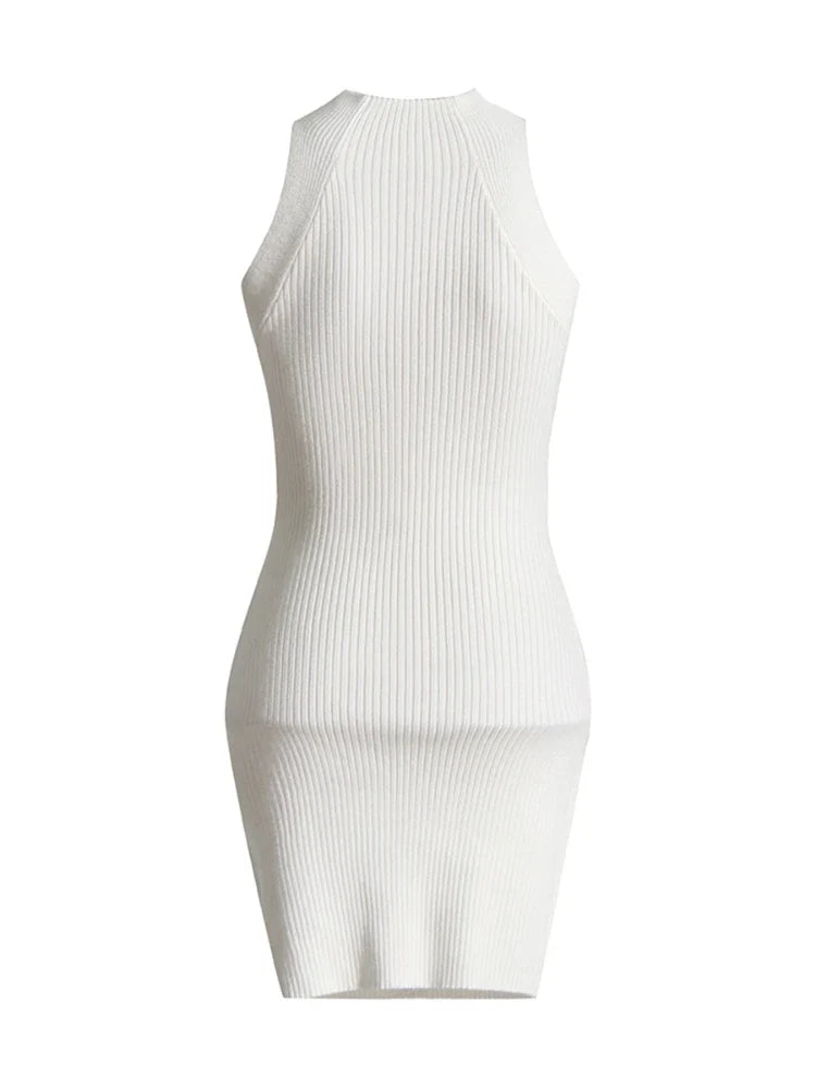 Dearra Knit Mini Dress