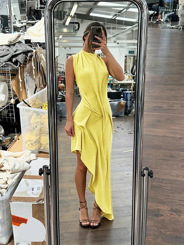 Asymmetrical Chic Dress